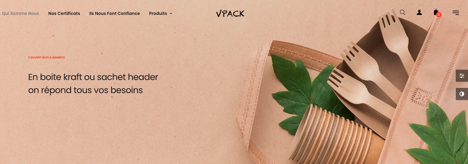 VPACK Siège Sociale - 101 Avenue du Général Leclerc 75685 Paris Cedex 14